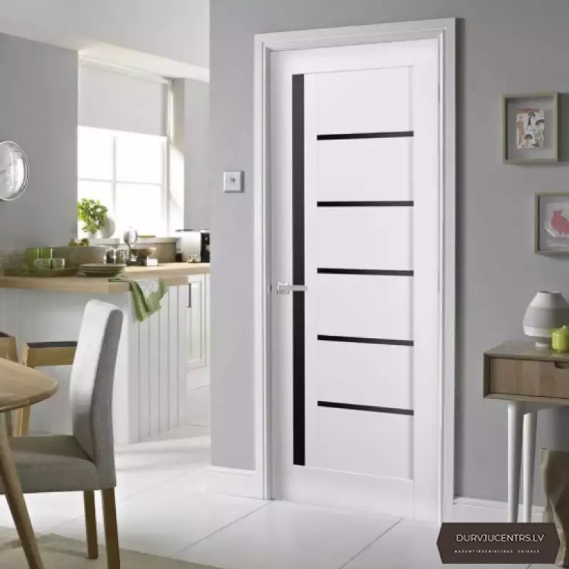 Durvis Arkadia (ARKADIA) Balts BLK PVC Deluxe